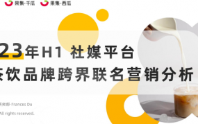 2023H1新式茶饮品牌跨界联名营销分析报告