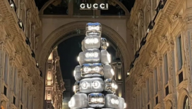 Gucci“炸药包”圣诞树，设计师咋想的？