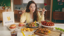 刘亦菲遇上美团外卖神抢手？两“神”碰撞太精彩！
