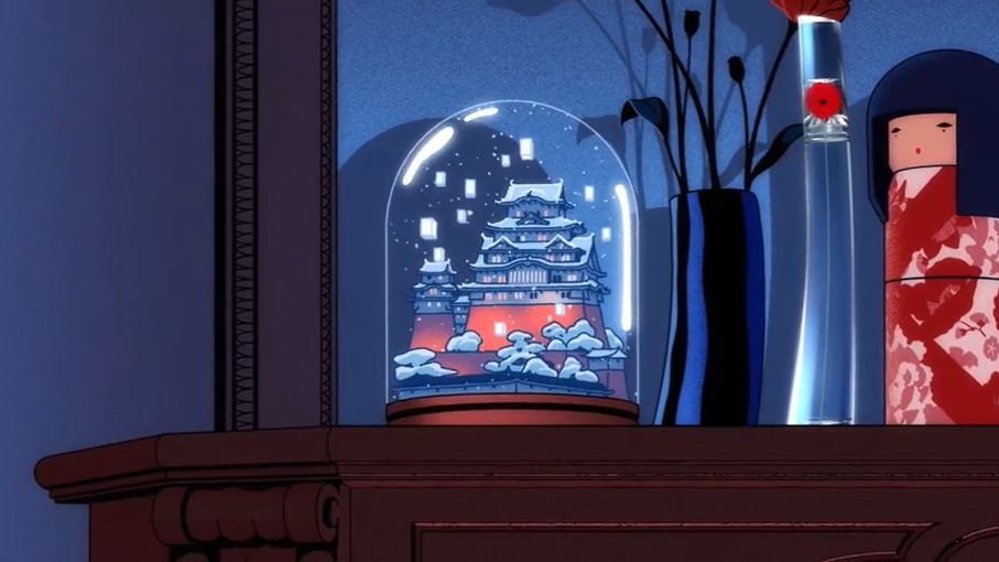 太秀了！Kenzo 圣诞动画片：仙鹤送礼，从京都穿越巴黎的浪漫