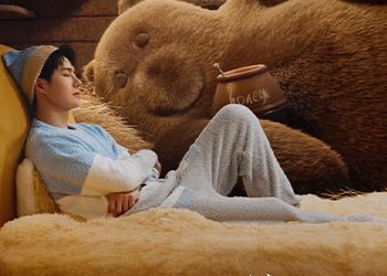 蕉内x王一博，演示冬天的正确打开方式