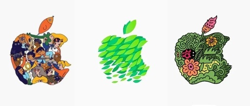 logo营销满级玩家！苹果的logo又又又上新了~