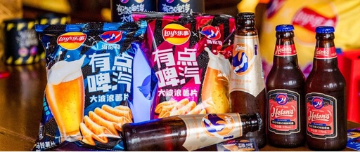 海伦司crush乐事？联名界被这股“啤汽”掀翻了