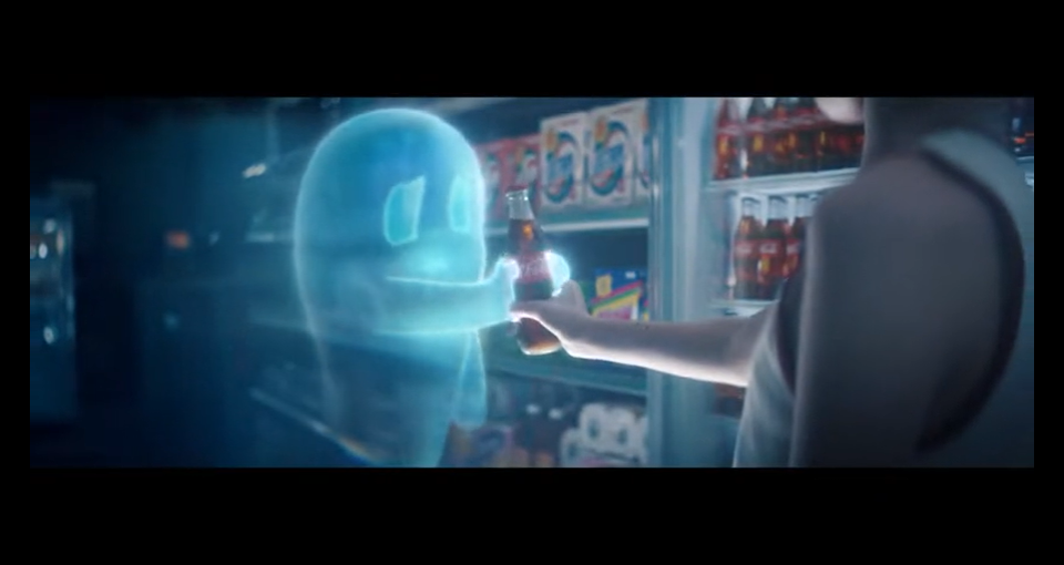 可口可乐拍了一支“鬼”广告，居然怪有爱？