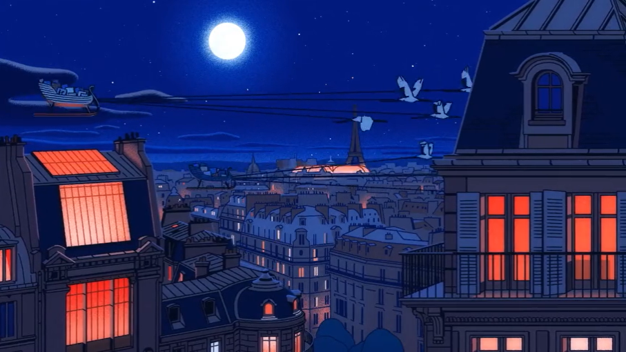 太秀了！Kenzo 圣诞动画片：仙鹤送礼，从京都穿越巴黎的浪漫