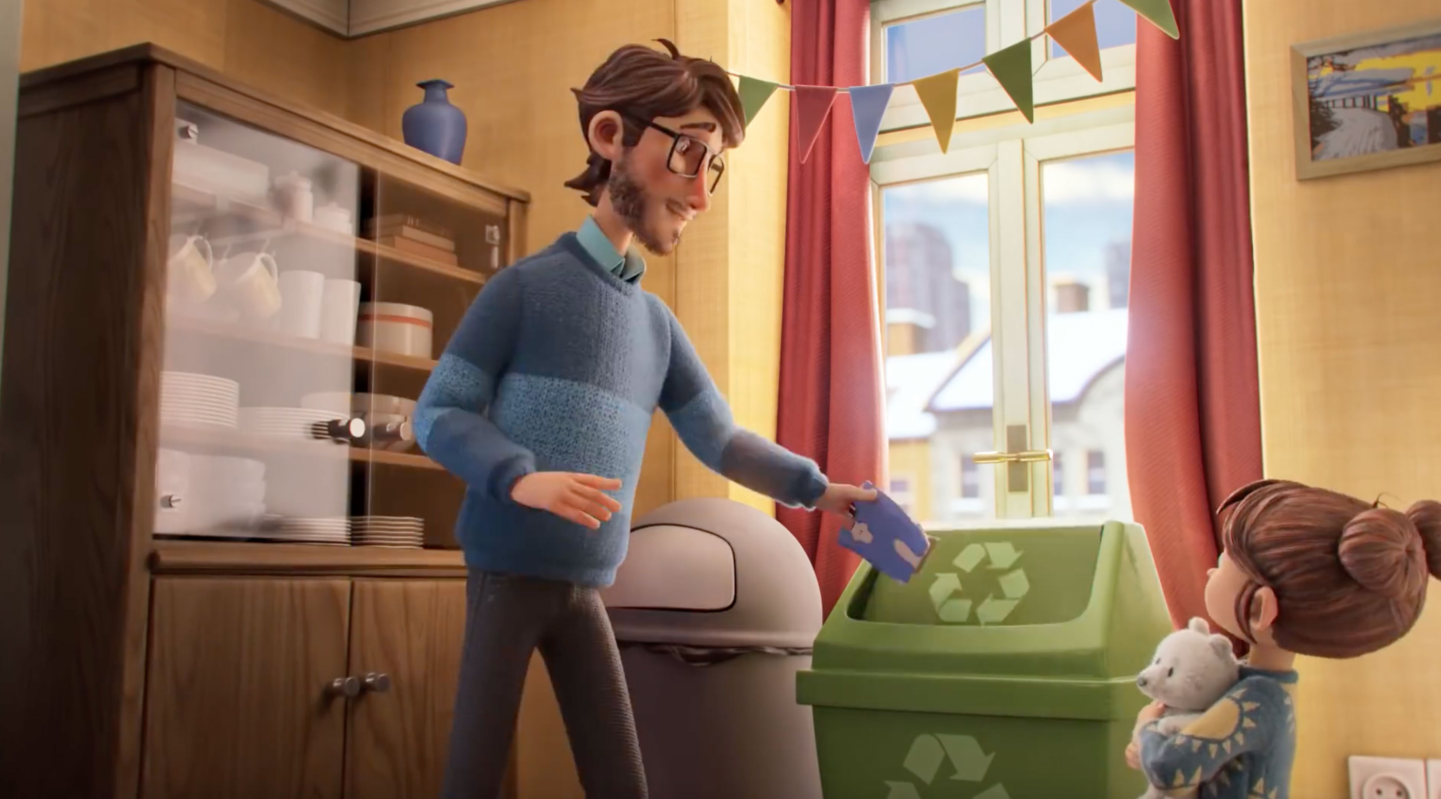 奥地利银行圣诞广告:给予下一代希望的理由 奥地利银行圣诞广告:给予下一代希望的理由