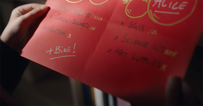 海外华为圣诞广告：一份特别的圣诞礼物清单