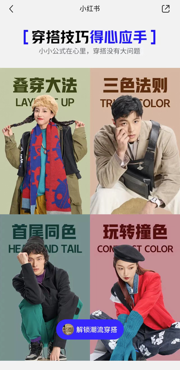 小红书「潮人日记」发布：潮流穿搭，就在小红书