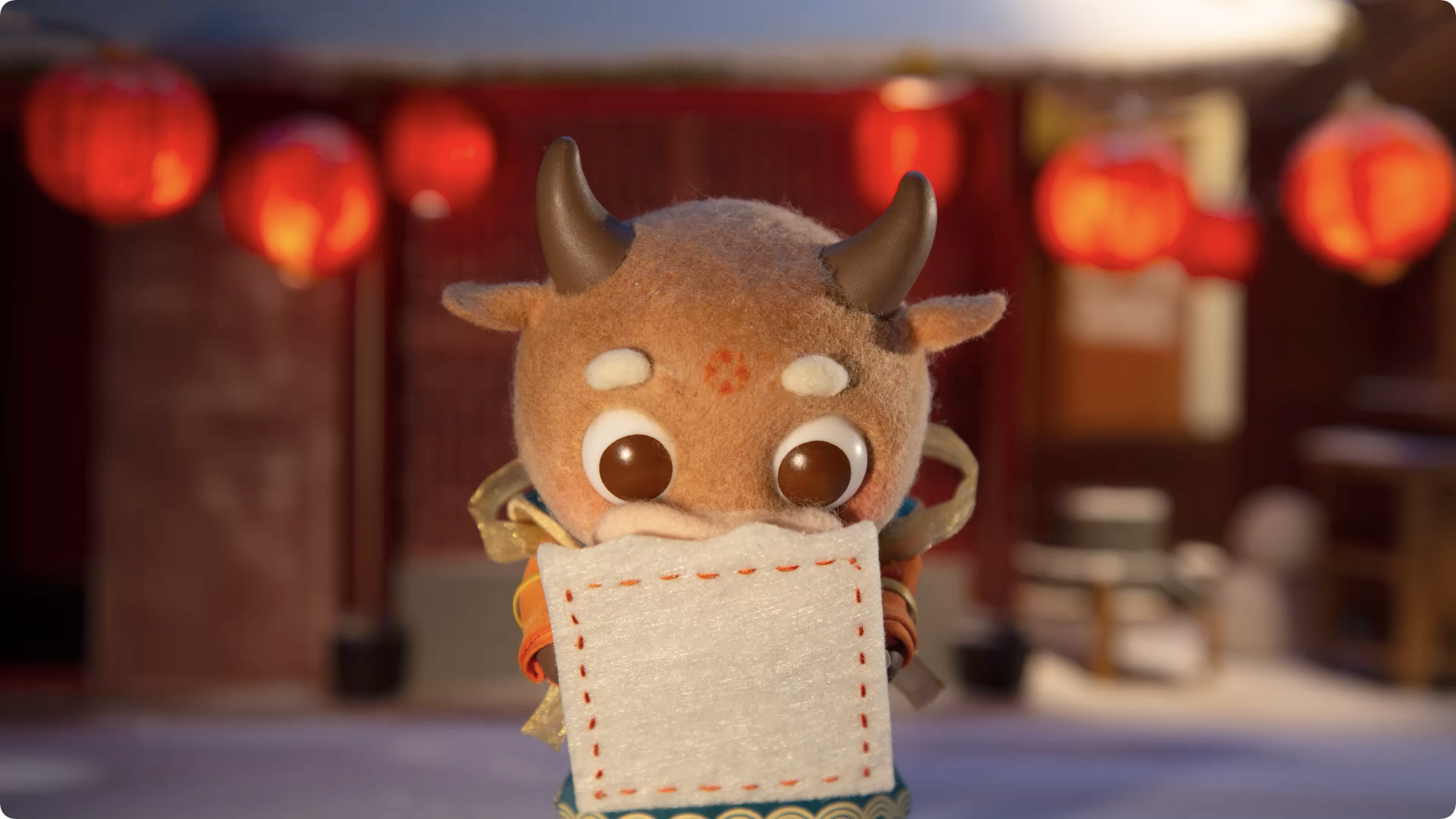 伊利舒化虎年贺岁羊毛毡动画：消失的年三十