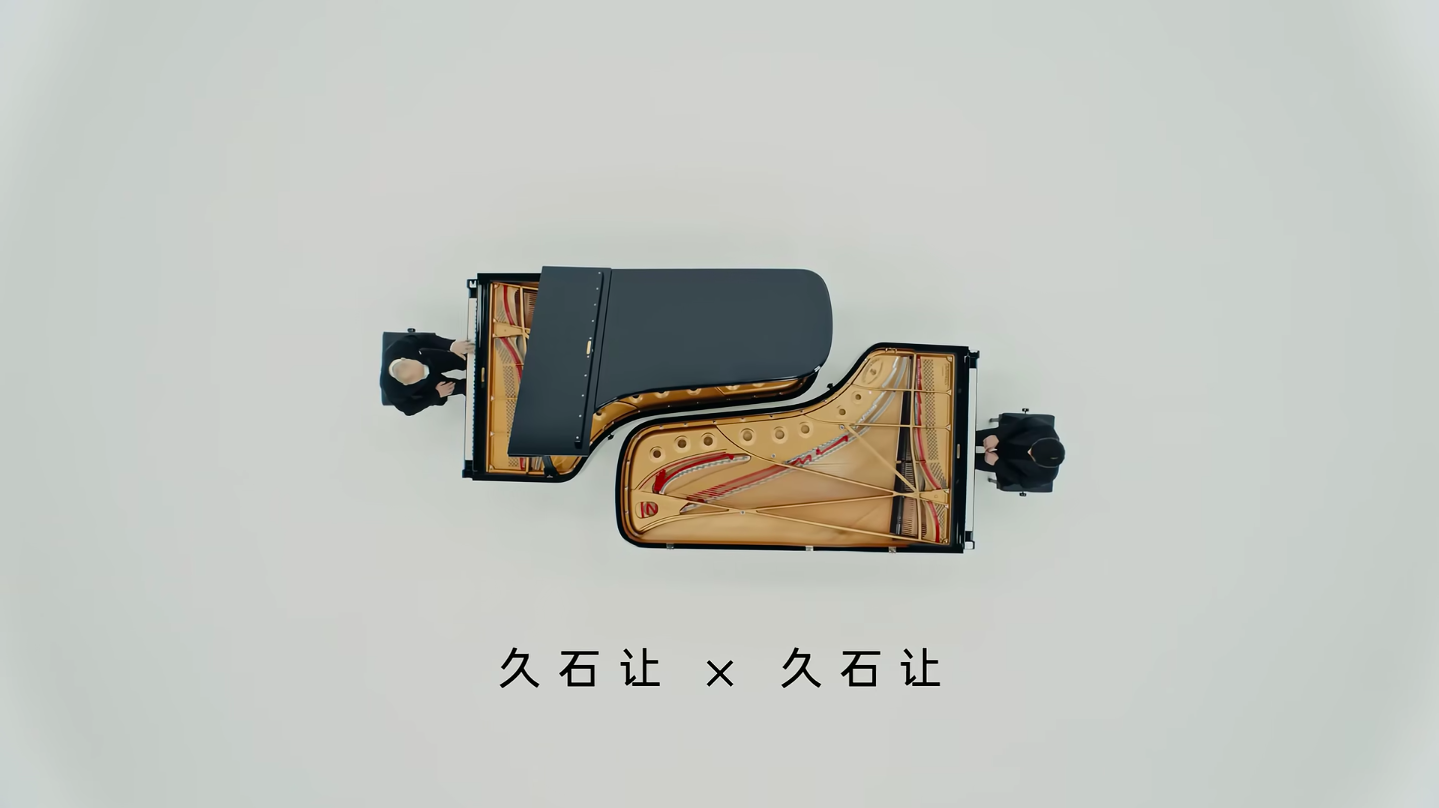 OPPO：72岁久石让×36岁久石让，双钢琴演奏《Summer》