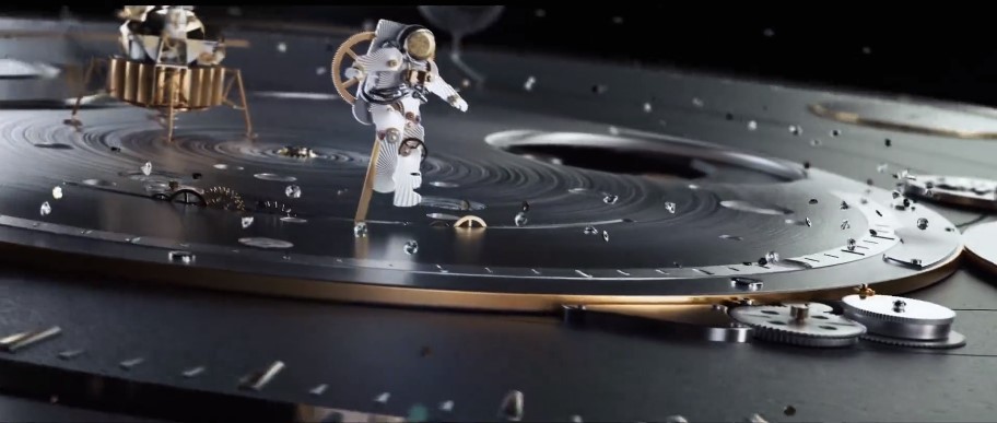 欧米茄广告大片：手腕上的星辰宇宙