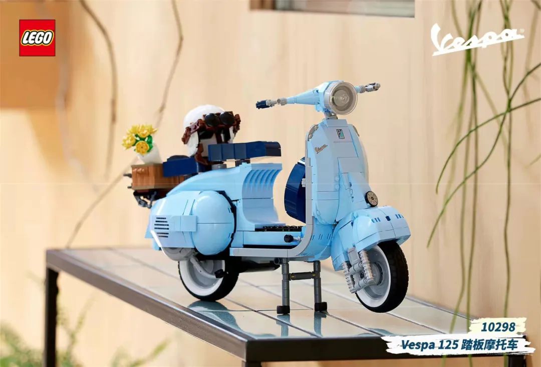 乐高:搭上心爱的小摩托,哪里都是春天 乐高:搭上心爱的小摩托,哪里都是春天