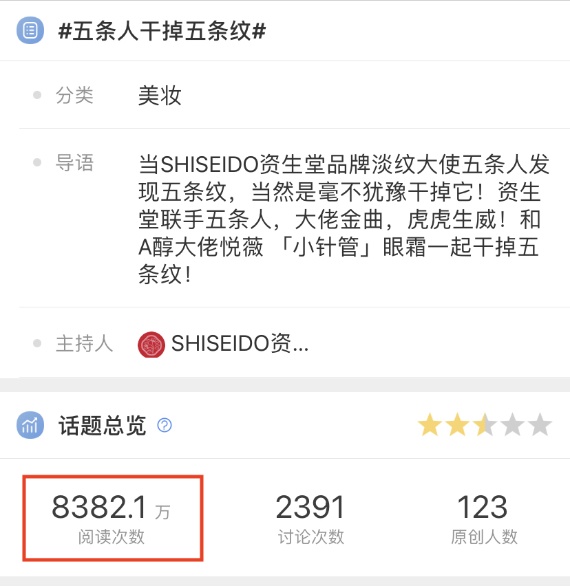 资生堂联手五条人出新歌