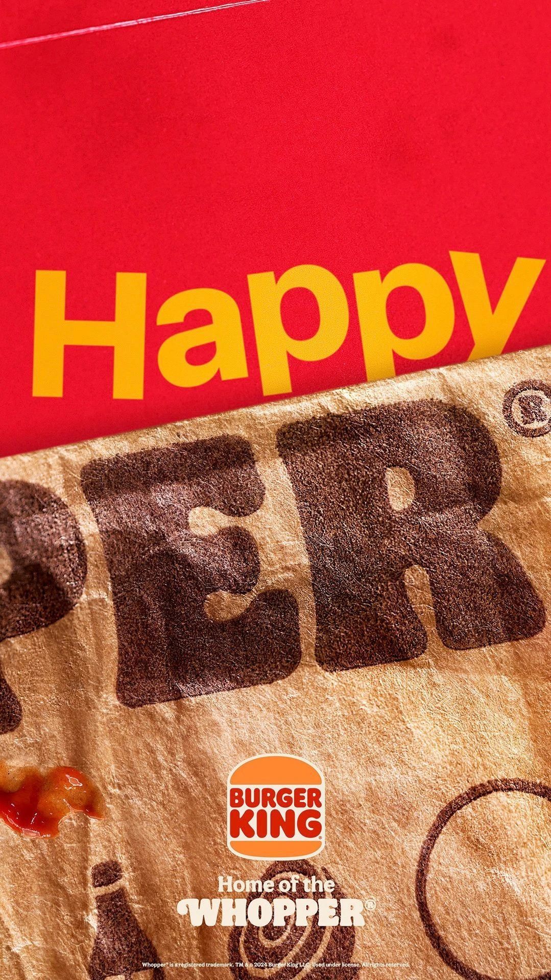 汉堡王、线下、海报